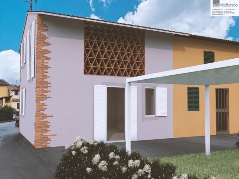 End-of-terrace courtyard house