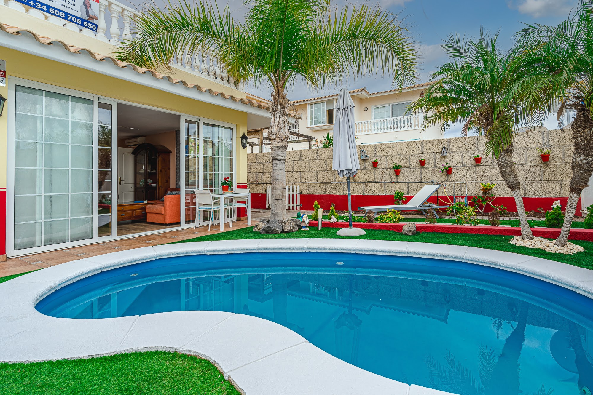 Semi-detached home · Palm Mar · photograph from the original presentation